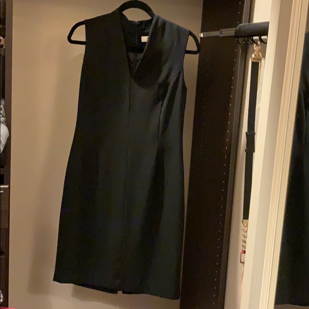 Black suit dress